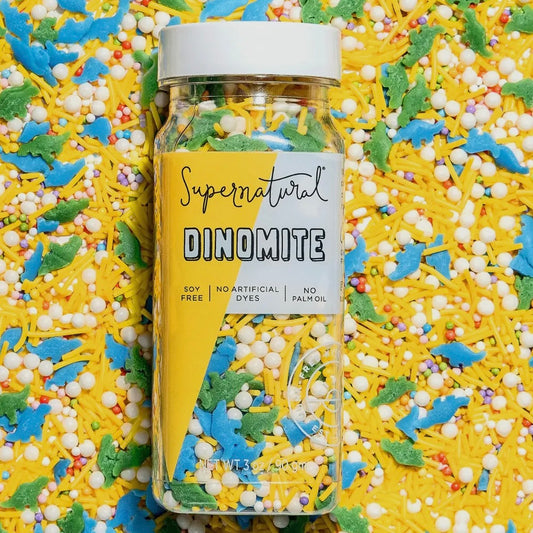 Dinomite - Dye Free Sprinkles by Supernatural - The Hippie Farmer
