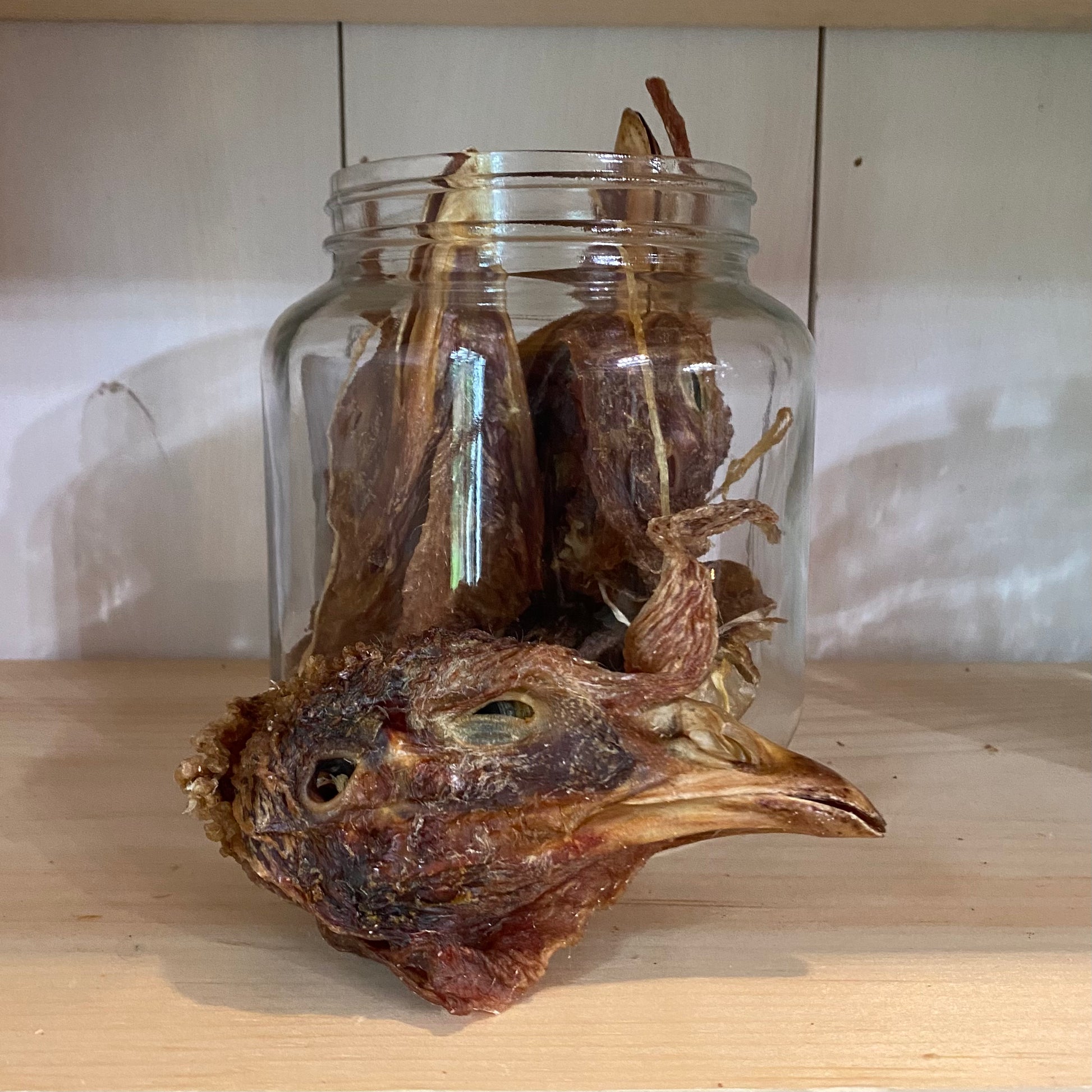 Bulk Dehydrated Dog Chew Treats - Chicken Head, Chicken Neck, Duck Head, or Duck Feet - by Farm Hounds - The Hippie Farmer