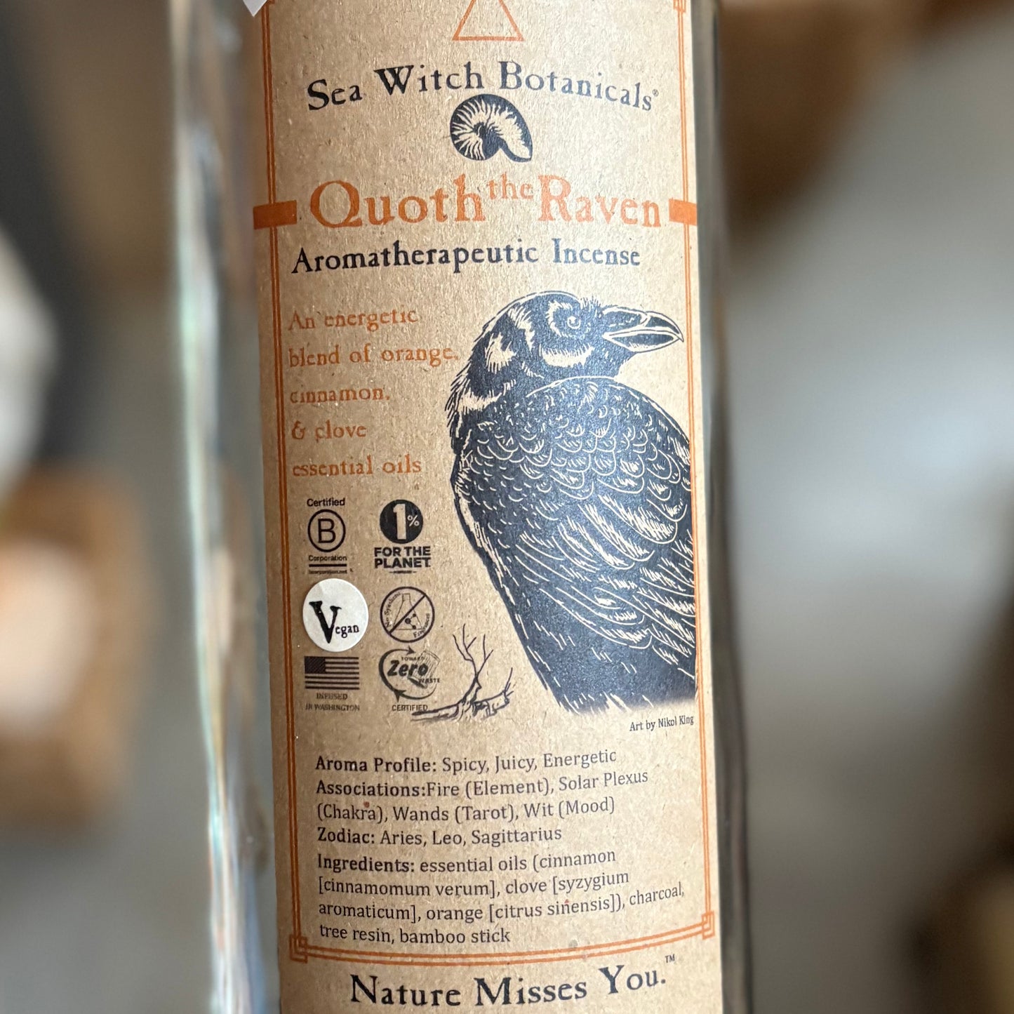 Aromatherapeutic Incense - by Sea Witch Botanicals