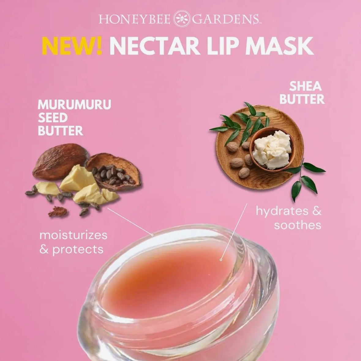 Nectar Lip Mask by HoneyBee Gardens