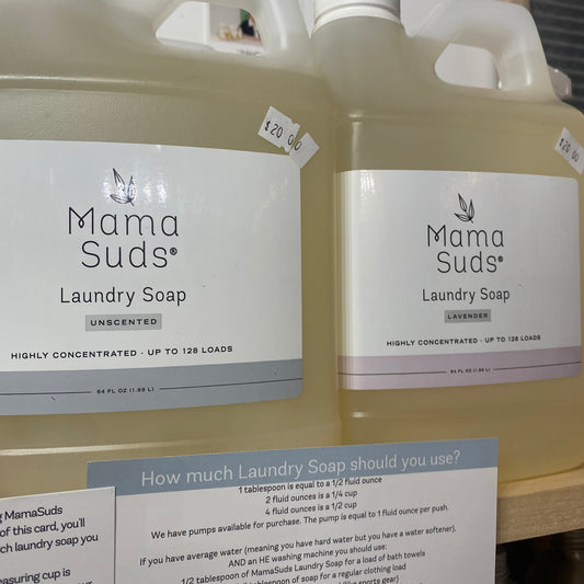 Liquid Laundry Soap - by Mama Suds - The Hippie Farmer