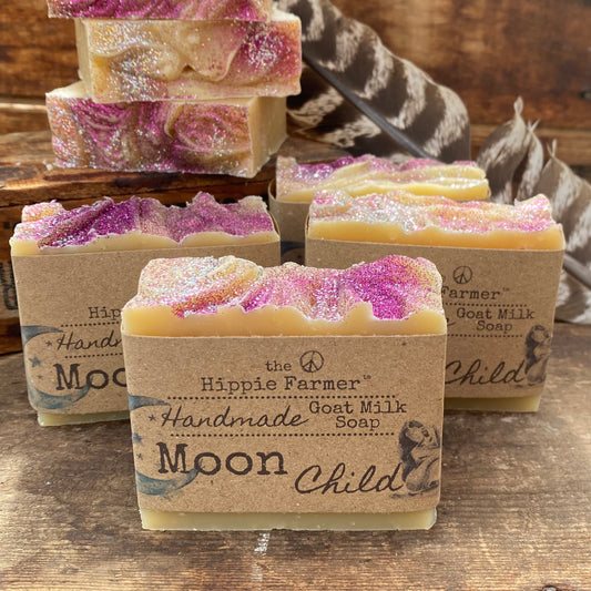 Goat Milk Soap - Moon Child - The Hippie Farmer