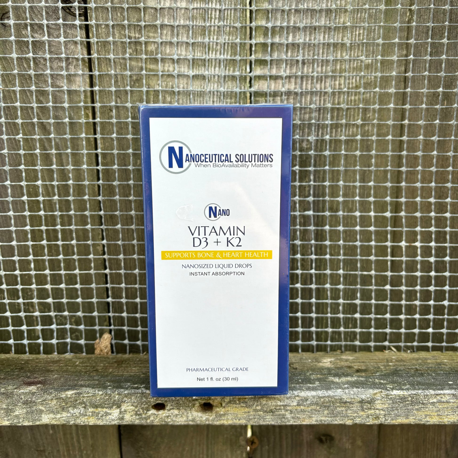 Nanosized Liquid Drops - Glutathione, Vit D3 + K2, or Methyl B12 - by Nanoceutical Solutions - The Hippie Farmer