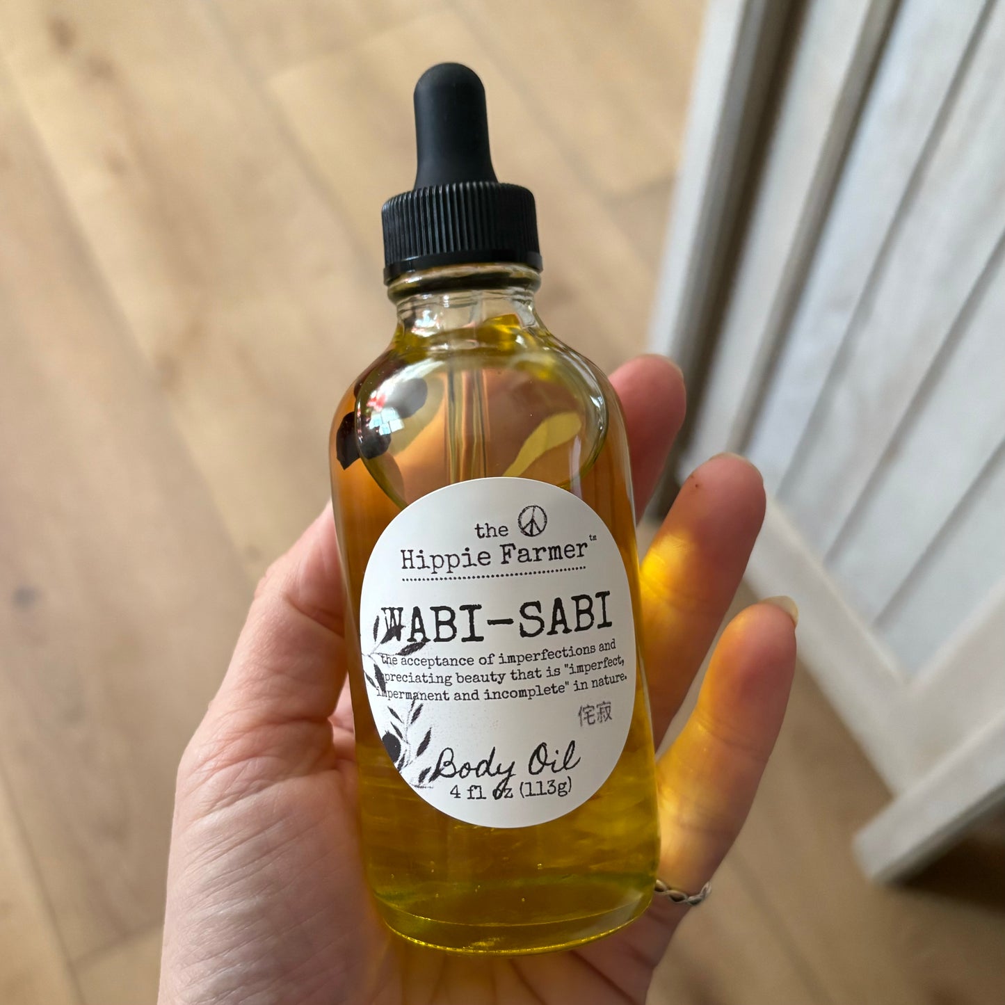 Organic Body Oil - Wabi Sabi - Infused with Stones & Berries