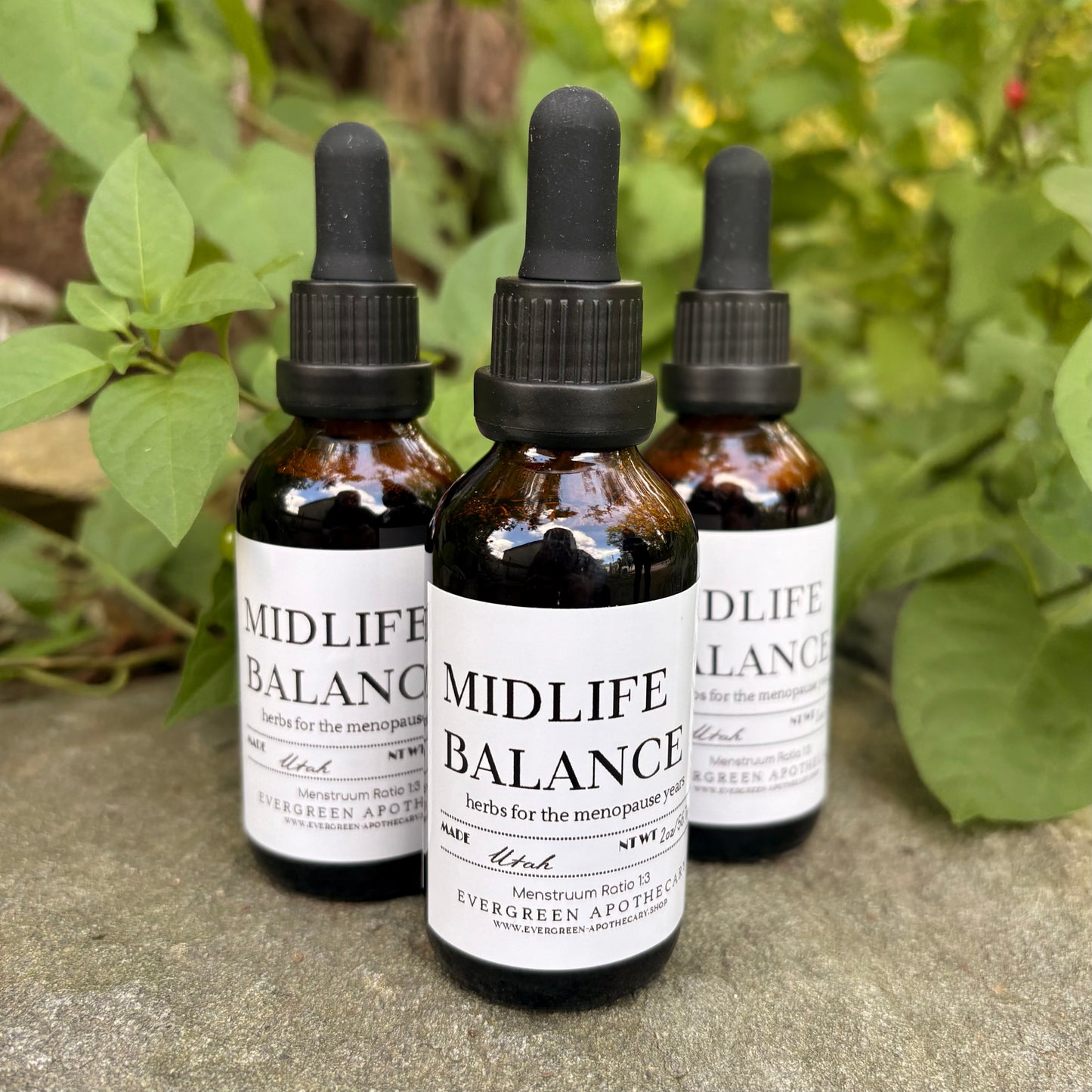 Midlife Balance - Herbs for menopause years by Evergreen Apothecary