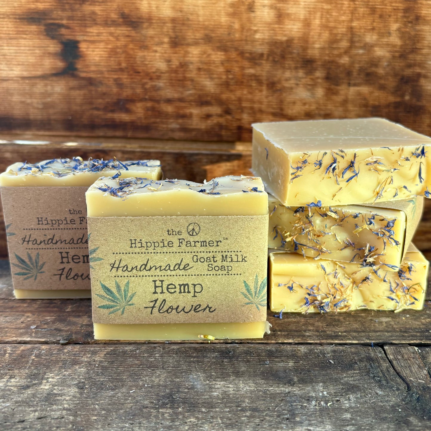 Goat Milk Soap - Hemp Flower - 4.5oz