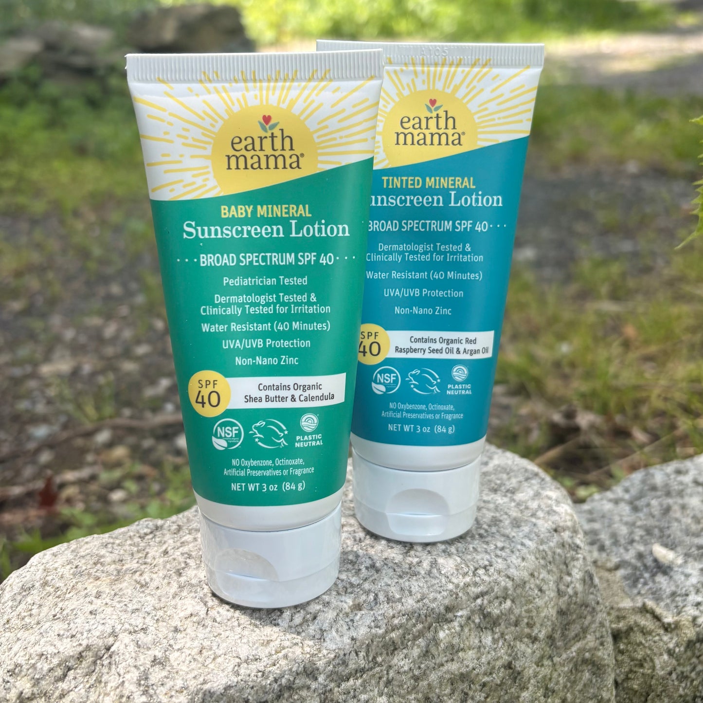 Mineral Sunscreen Lotion - Uber Sensitive, Broad Spectrum, or Broad Spectrum Face Stick - by Earth Mama