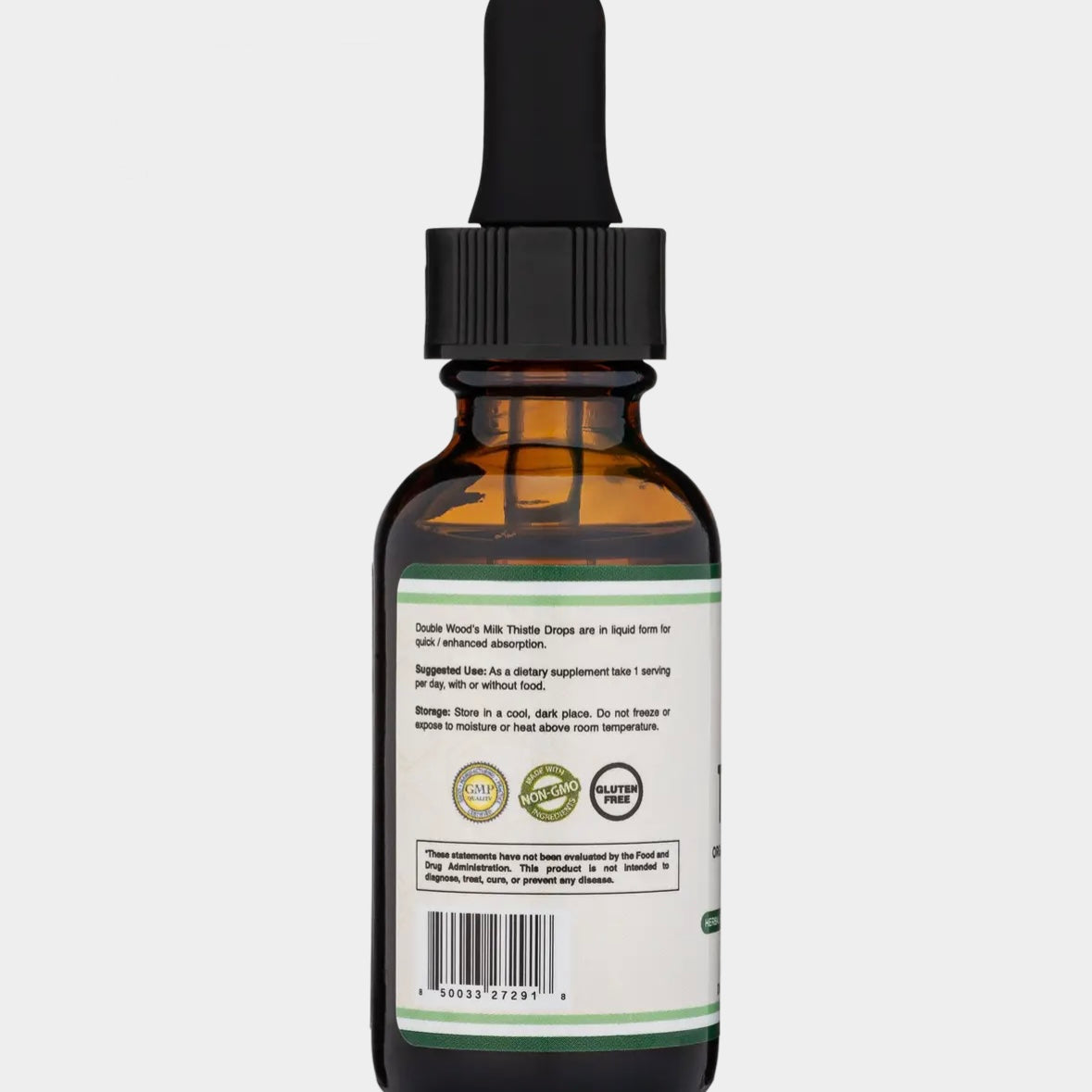Milk Thistle - Organic for Liver Support - 1oz by Double Wood