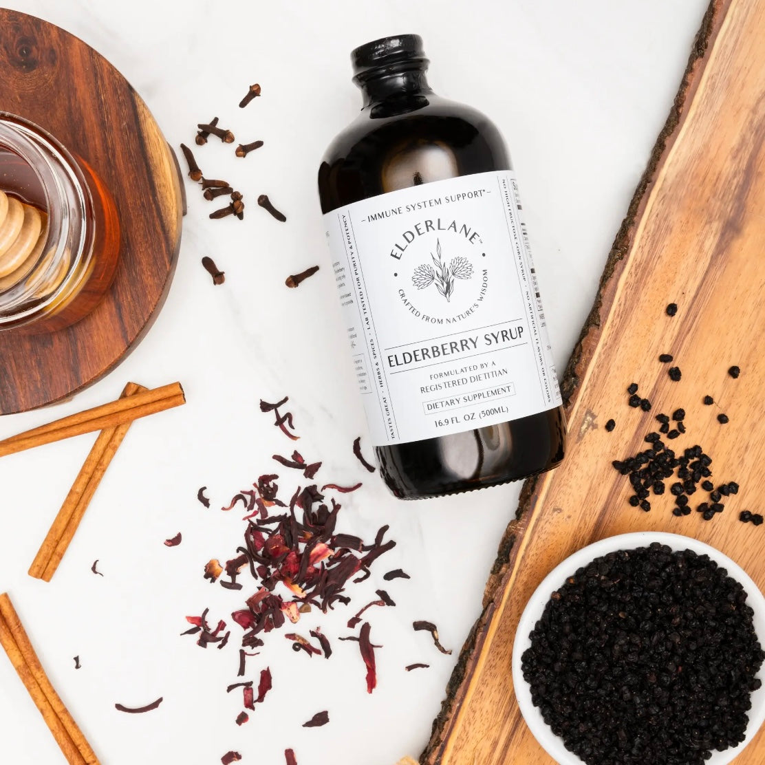 Elderberry Syrup, Gummies or Tincture - Immune Support by Elderlane