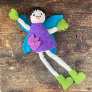 Wool Felted Fairies - Tooth Fairy Pillows - by Global Groove Life