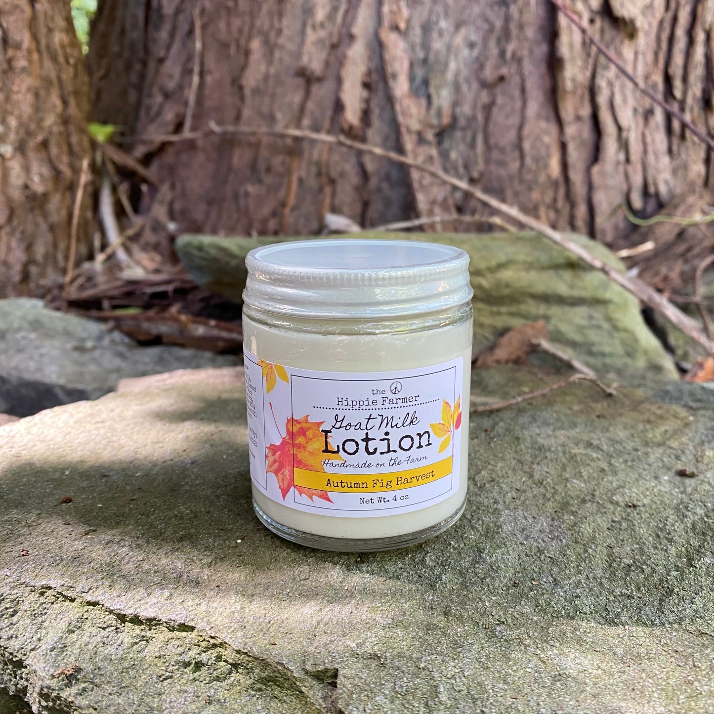 Goat Milk Lotion - Autumn Fig Harvest - The Hippie Farmer