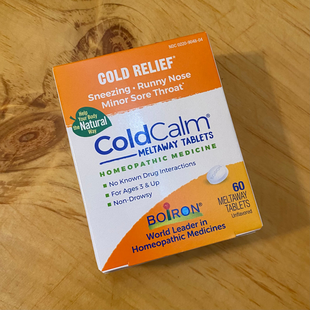 ColdCalm Meltaway Tablets - by BOIRON