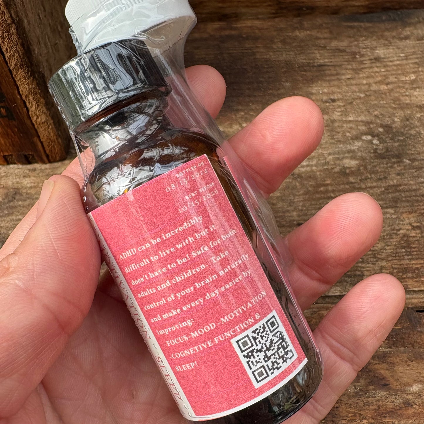 Mind Over Matter - Mood, Focus, ADHD Support - Glycerin Extracted 1 fl oz by Back2Nature Herbals