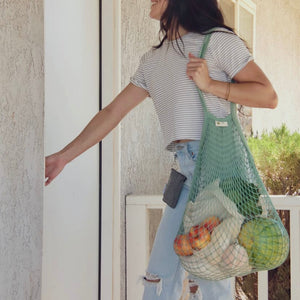 The One-Tripper Mesh Market Bag - 100% Organic Cotton - by ME Mother Earth