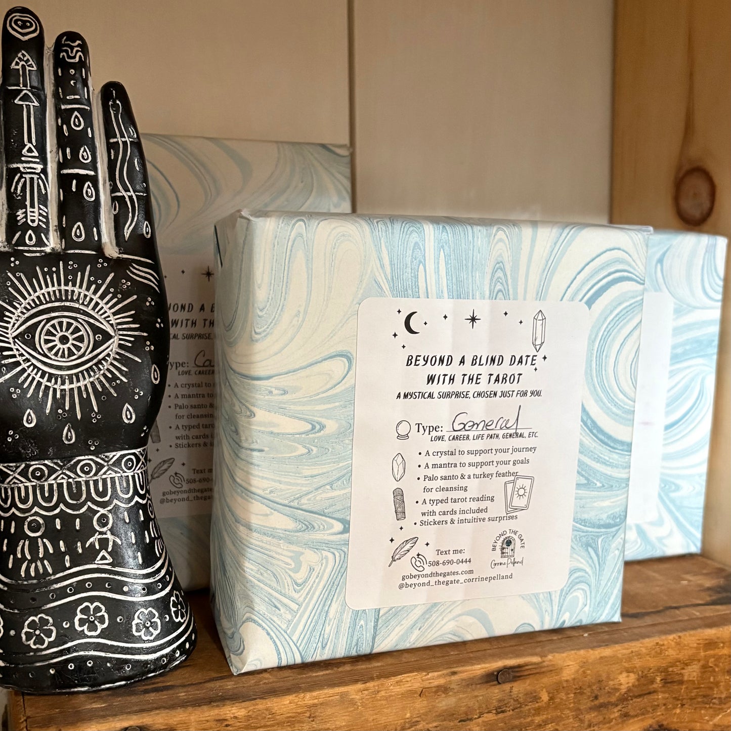 Beyond a Blind Date with the Tarot  Box - General, Love or Career - by Beyond the Gate with Corrine Pelland