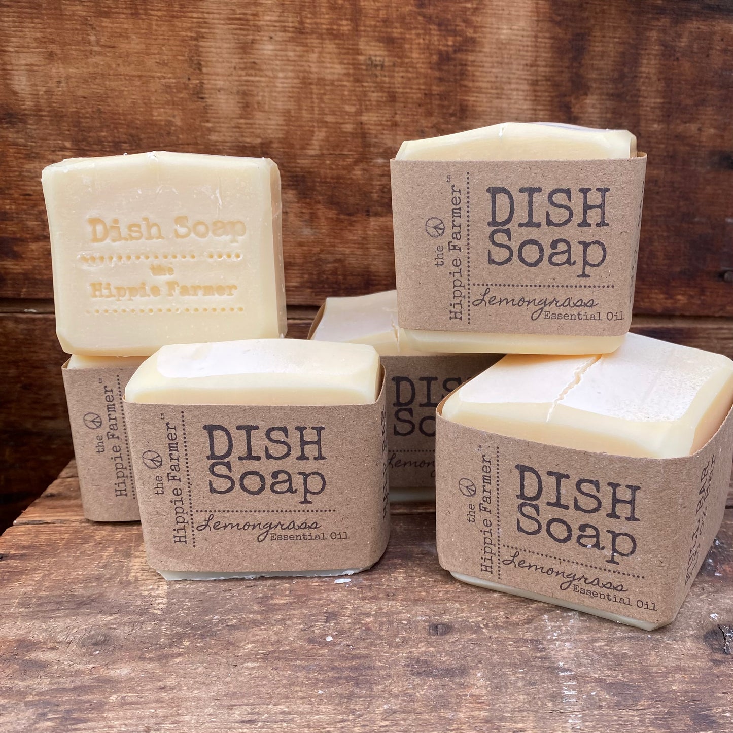 Lemongrass Dish Bar Soap  - Half or Full Block