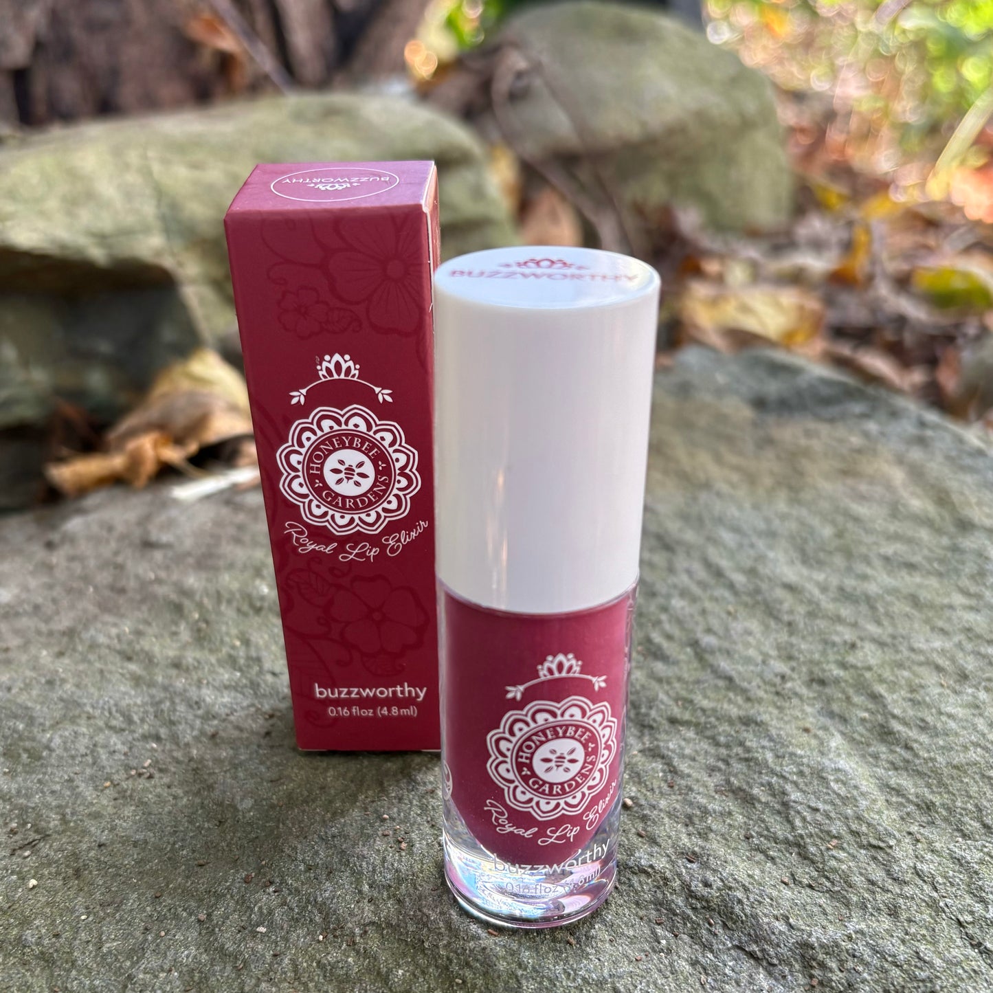 Lip Gloss - Buzzworthy or Flutter - Royal Lip Elixirs by Honeybee Gardens - The Hippie Farmer