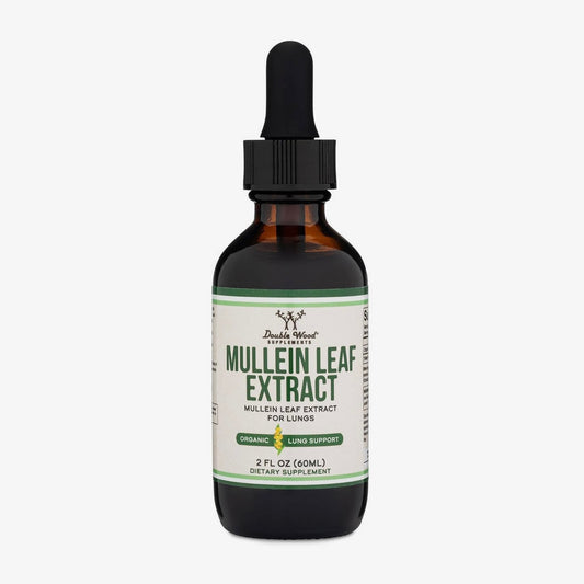 Mullein Leaf Extract - For lung support - 2fl oz by Double Wood