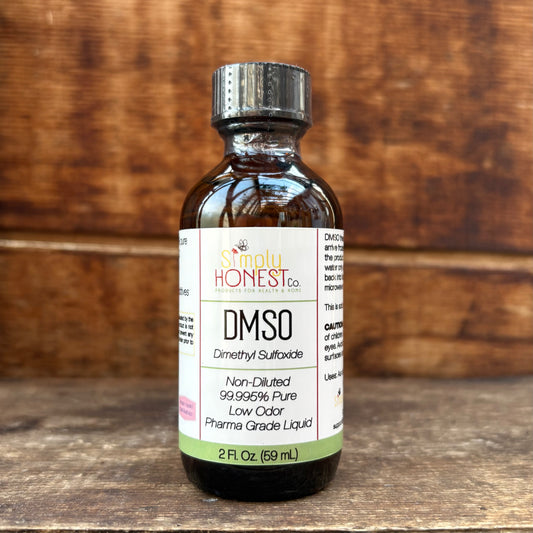 DMSO (Dimethyl Sulfoxide) - Non Diluted 99.995% Pure Pharma Grade 2oz by Simply Honest Co.