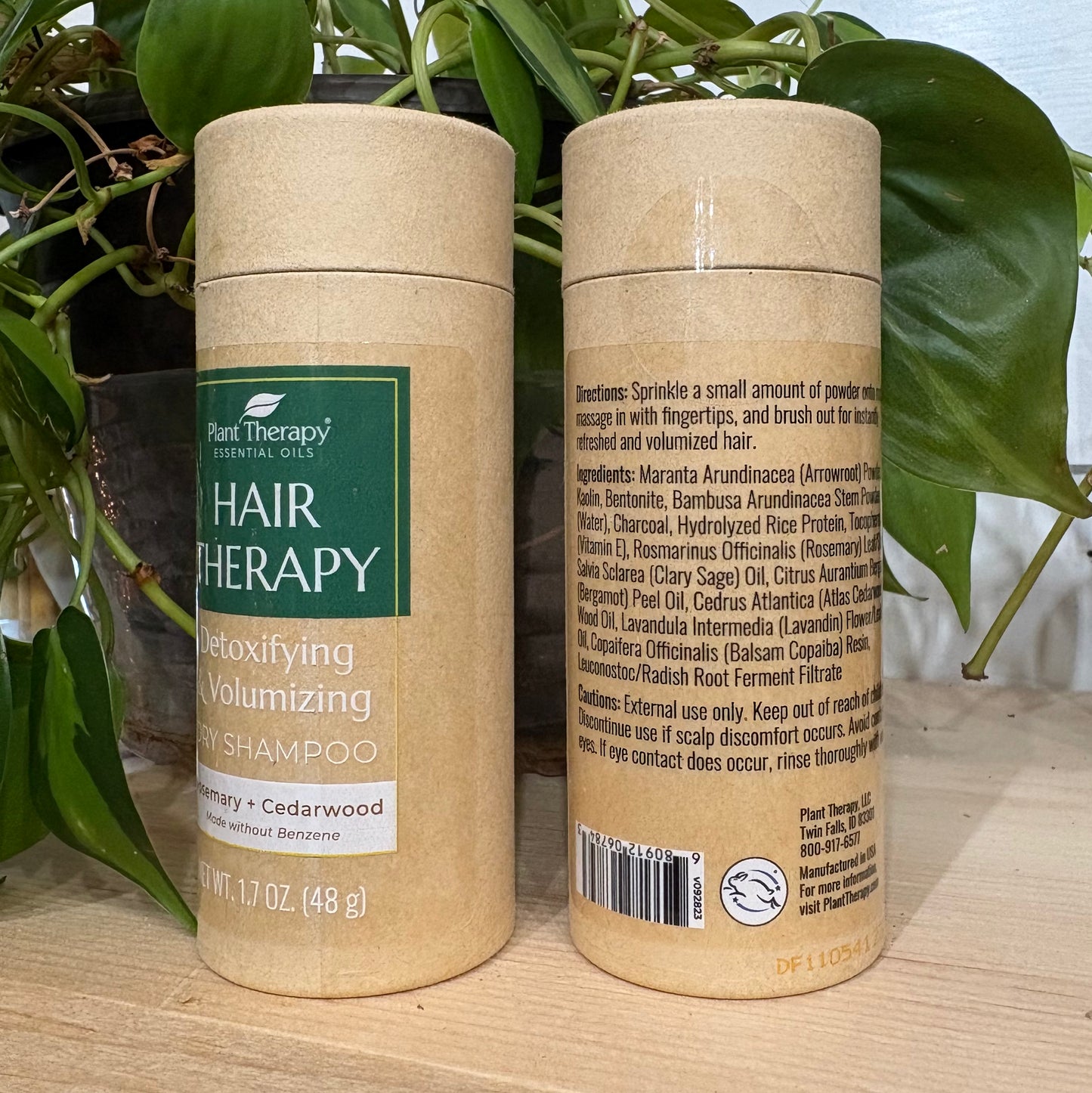 Dry Shampoo - Detoxifying & Volumizing - Rosemary + Cedarwood 1.7oz by Plant Therapy