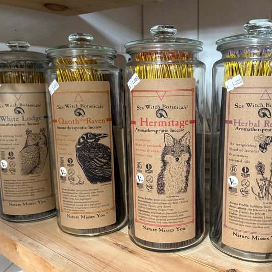 Aromatherapeutic Incense - by Sea Witch Botanicals