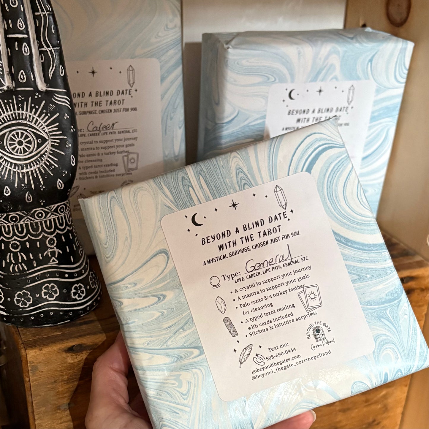 Beyond a Blind Date with the Tarot  Box - General, Love or Career - by Beyond the Gate with Corrine Pelland