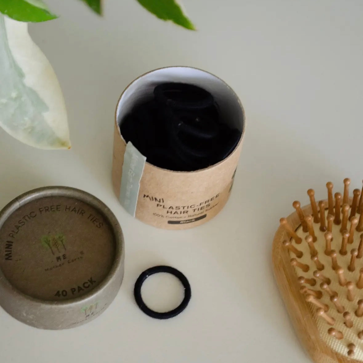 Plastic Free Hair Ties - Small 40 pack by Mother Earth