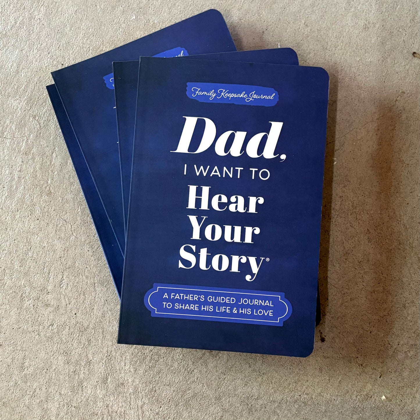 Family Keepsake Journal - I want to hear your story - Mom or Dad