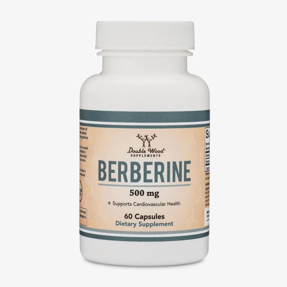 Berberine 500mg - 60 capsules by Double Wood