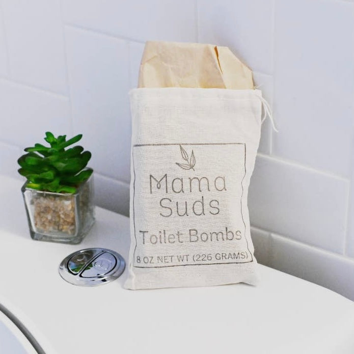 Toilet Bombs - Essential Oils & Non Toxic - Singles or 10 Pack - By Mama Suds