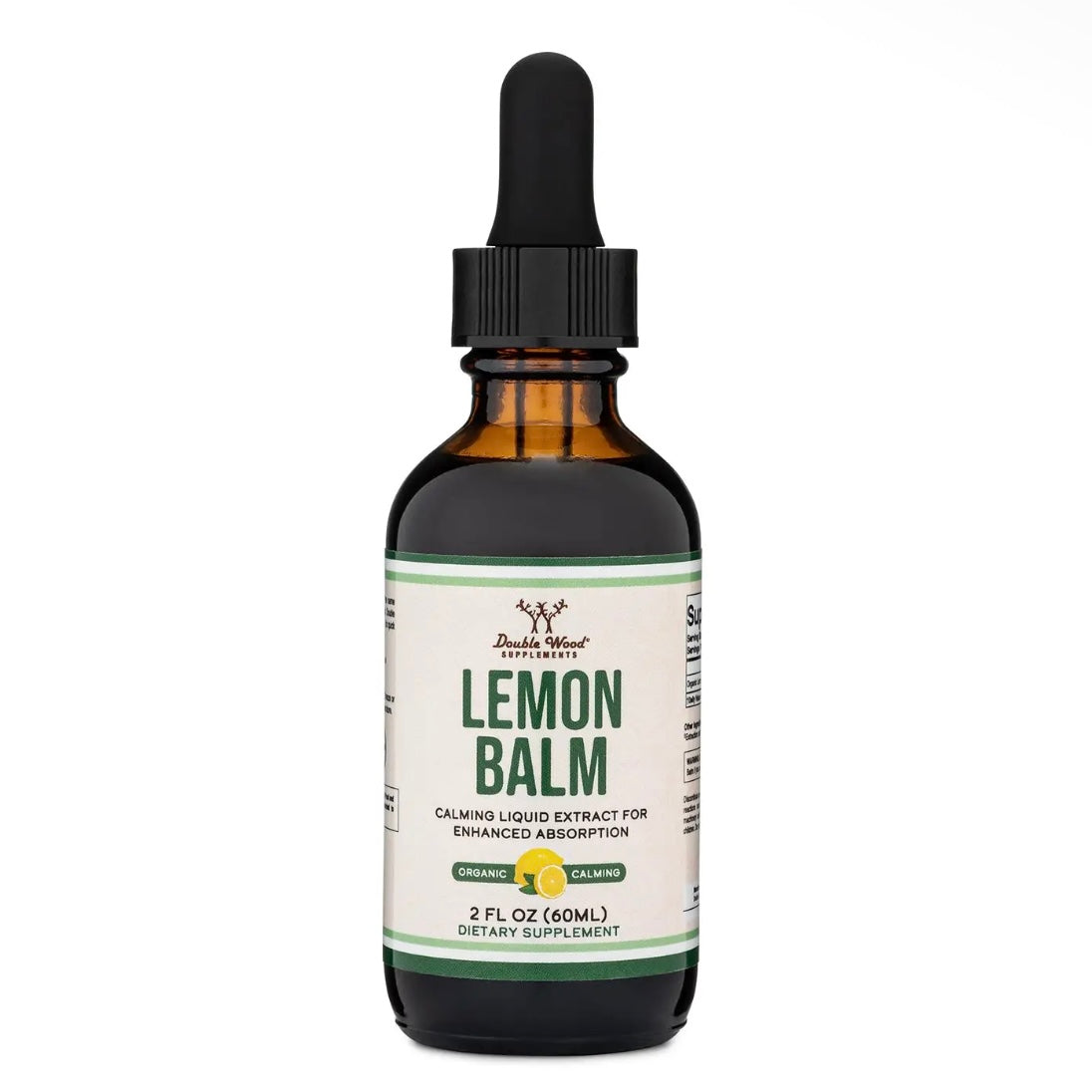 Lemon Balm - Organic Calming Support 2fl oz by Double Wood