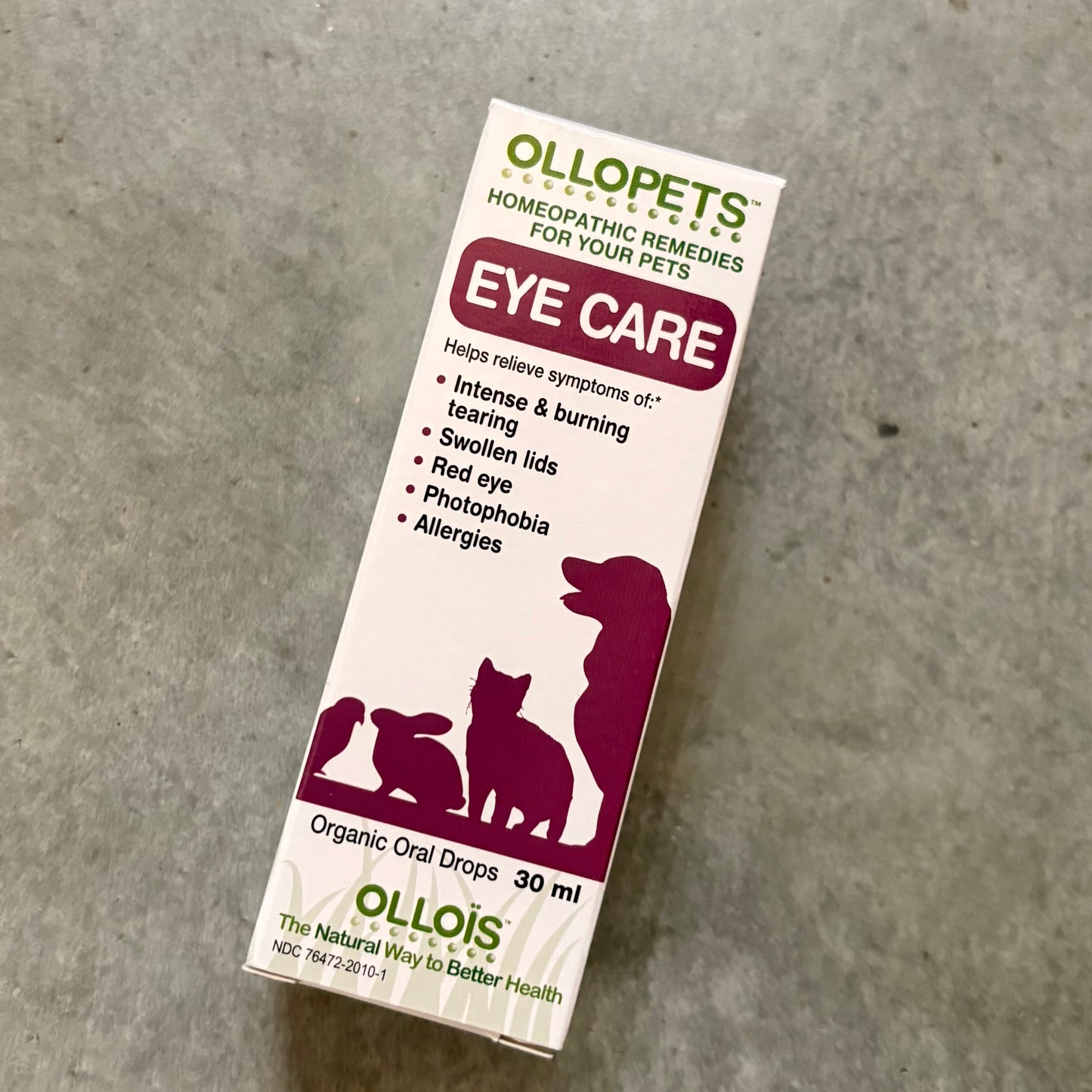 Eye Care - Homeopathic Remedies for Pets by Ollopets