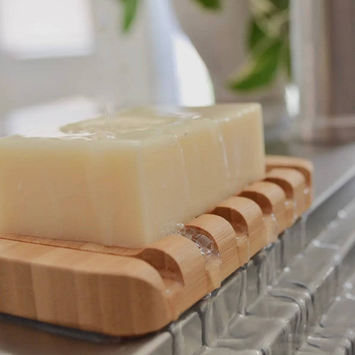 Bamboo Draining Soap Dish by ME Mother Earth