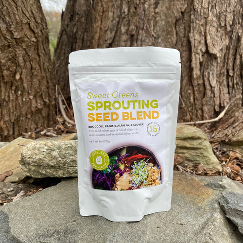 Sprouting Seed Blend - Sweet Greens - by Cultures for Health