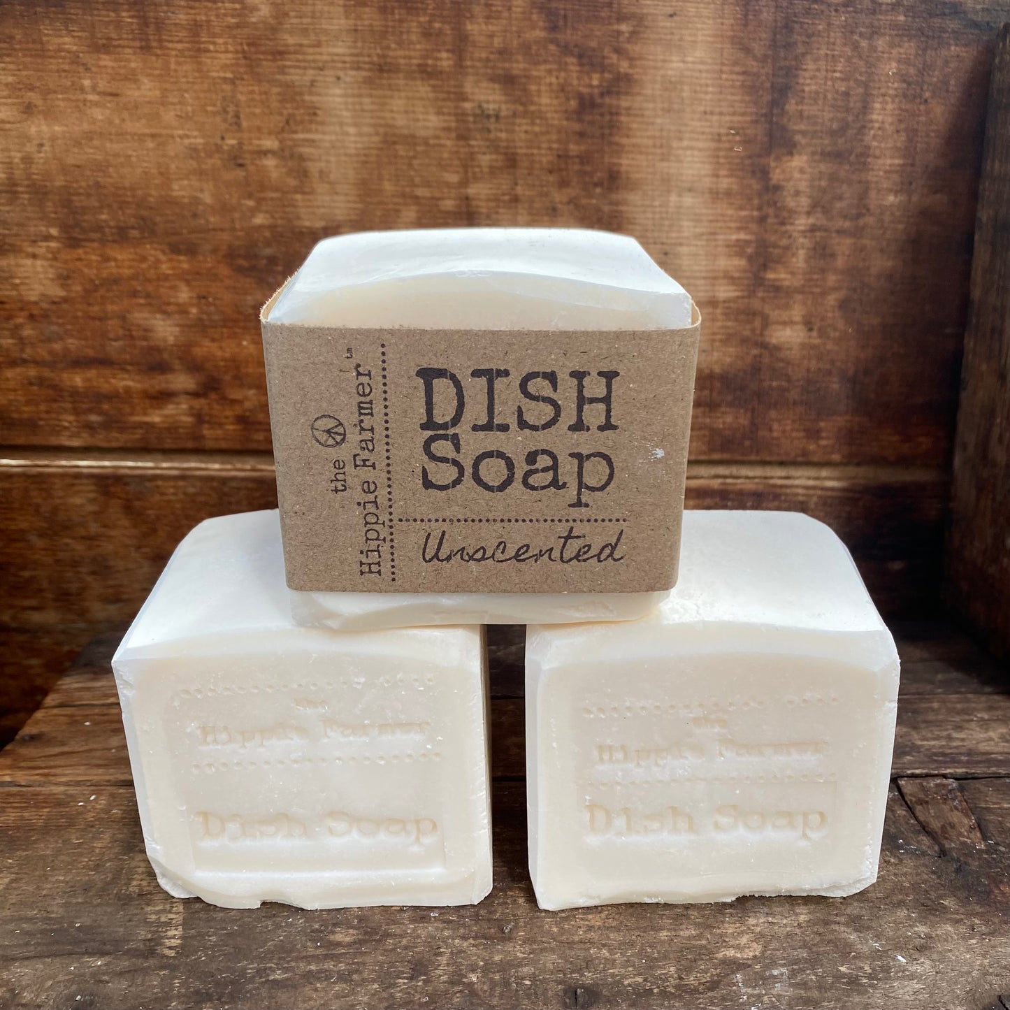 Unscented Dish Bar Soap - Half or Full Block