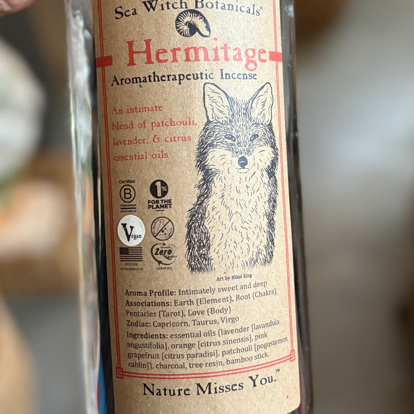 Aromatherapeutic Incense - by Sea Witch Botanicals