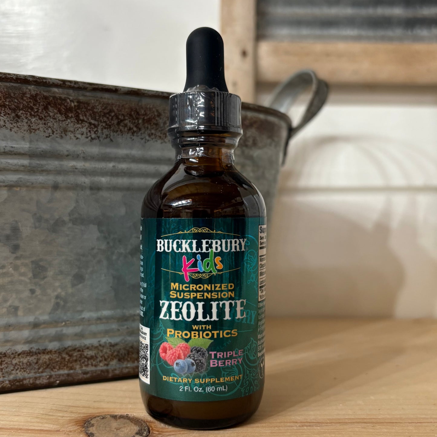 Zeolite Kids with Probiotic - Micronized Suspension - by Bucklebury