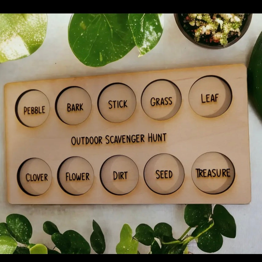 Wooden Craft/Toys for Kids - Fairy Door, Flower Holder, Lacing Boards, Scavenger Hunt or Tic Tac Toe - by Ellie Joe Design Co - The Hippie Farmer
