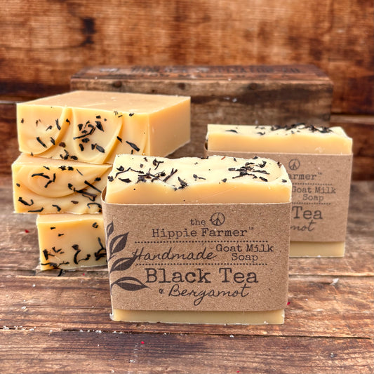 Goat Milk Soap - Black Tea & Bergamot