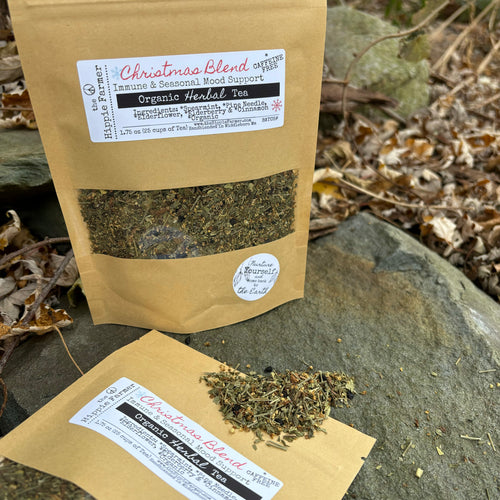 Christmas Blend - Immune and Seasonal Mood Support - Organic Herbal Teas - 1.5oz