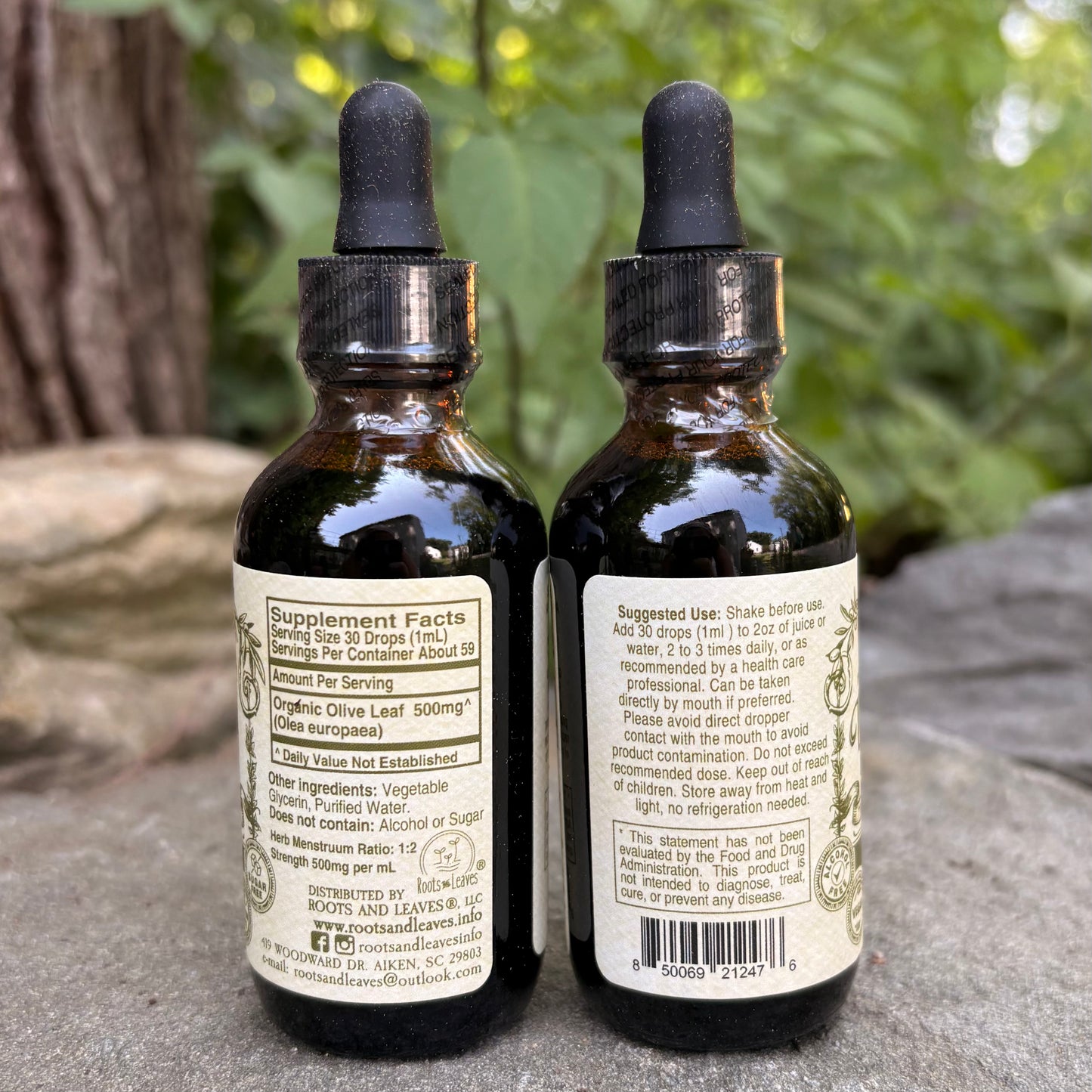 Olive Leaf Extract - Immune Support - 2 fl oz by Roots and Leaves