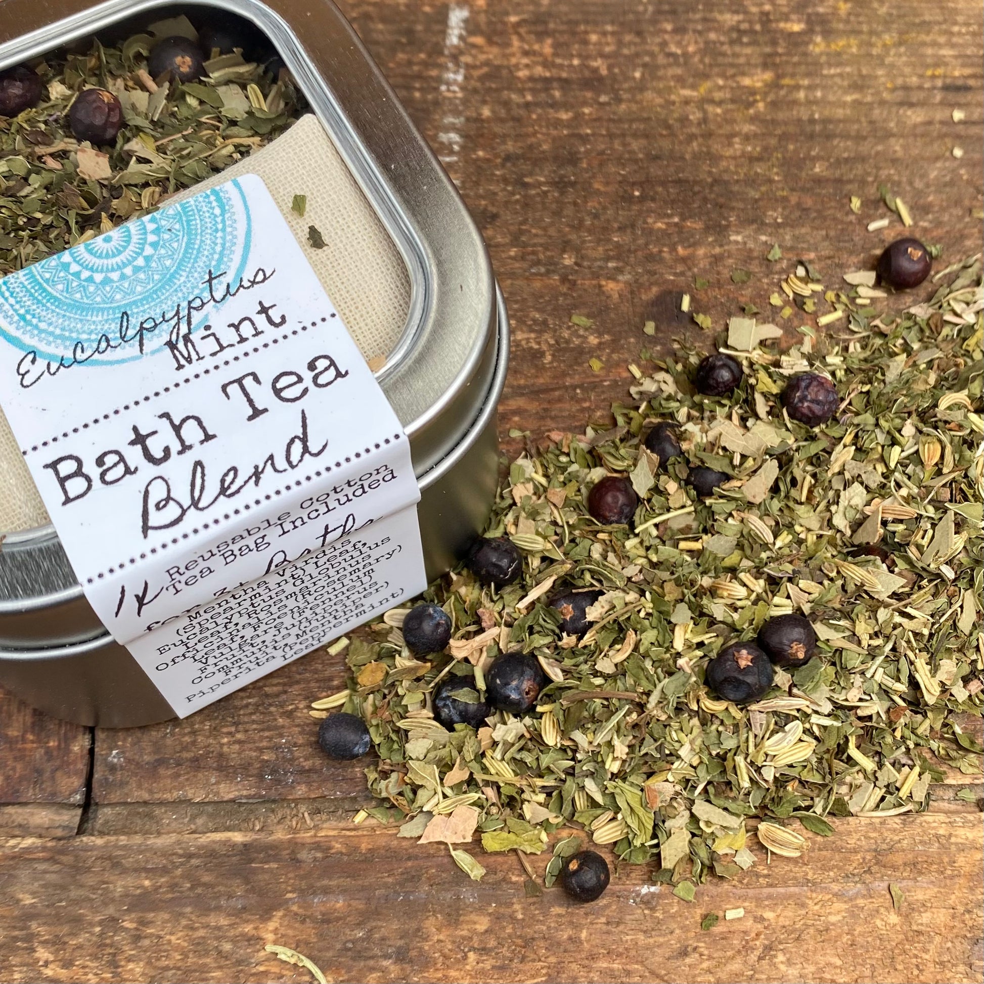 Herbal Bath Tea Blends - 4 Different blends to soak your worries away - Various blends - The Hippie Farmer