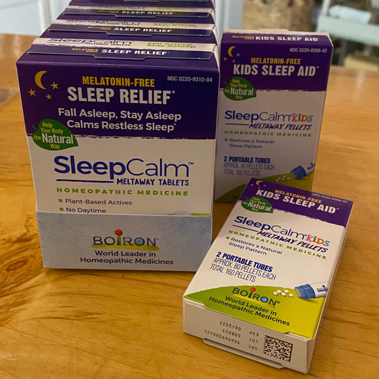 Sleep Calm - Adults or Children - Melatonin FREE - by Boiron Homeopathic - The Hippie Farmer