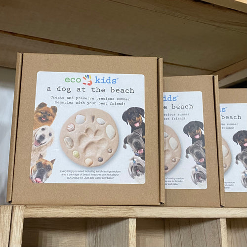 A dog at the Beach - Paw Kit - by eco Kids