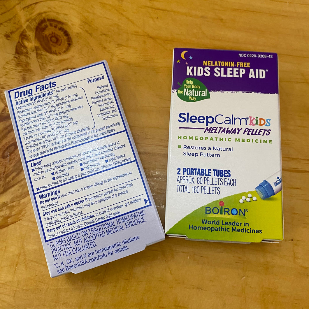 Sleep Calm - Adults or Children - Melatonin FREE - by Boiron Homeopathic