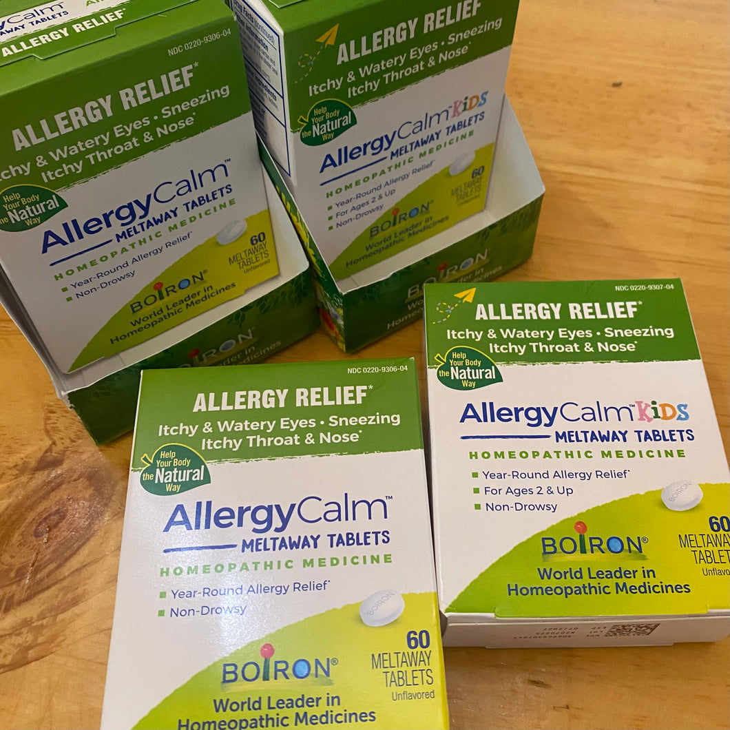 Allergy Calm - Kids or Adults - by Boiron Homeopathic