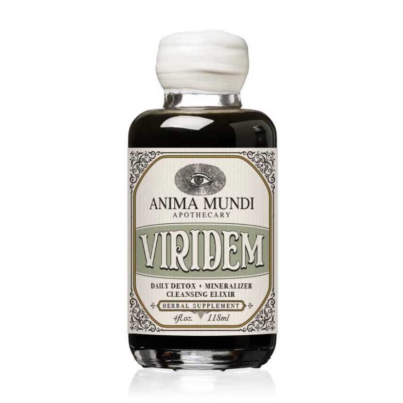 Viridem - Daily Detox & Mineralizer - Cleansing Elixir - 2 oz - by Anima Mundi Apothecary