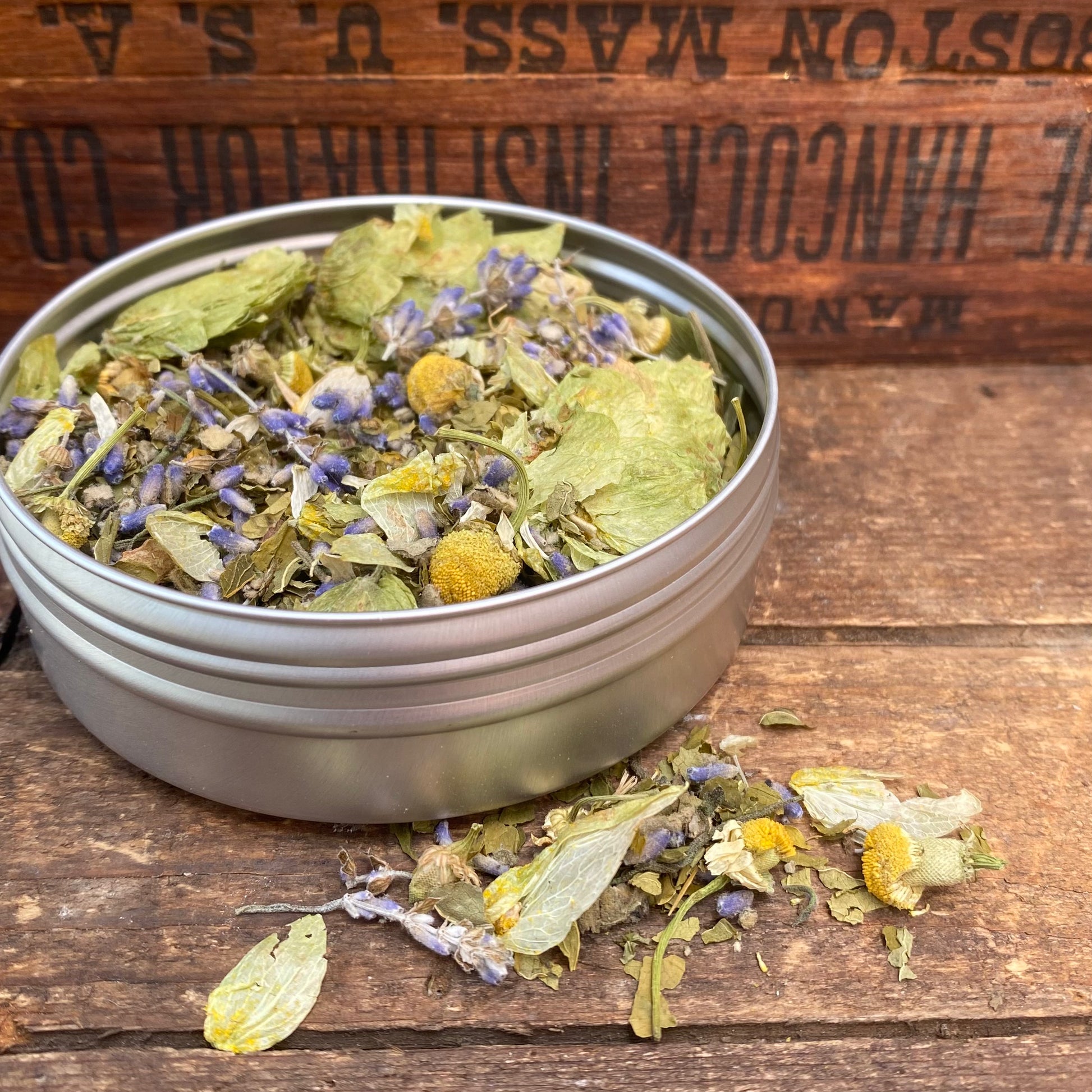 SLEEP - Smoking Blend - 3 Rolled or 4oz Tin - The Hippie Farmer