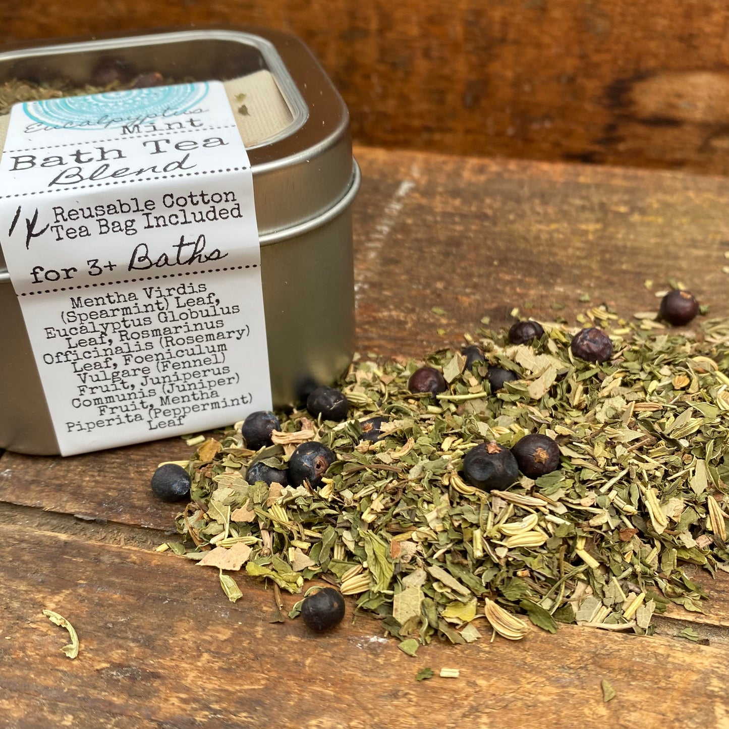 Herbal Bath Tea Blends - 4 Different blends to soak your worries away - Various blends