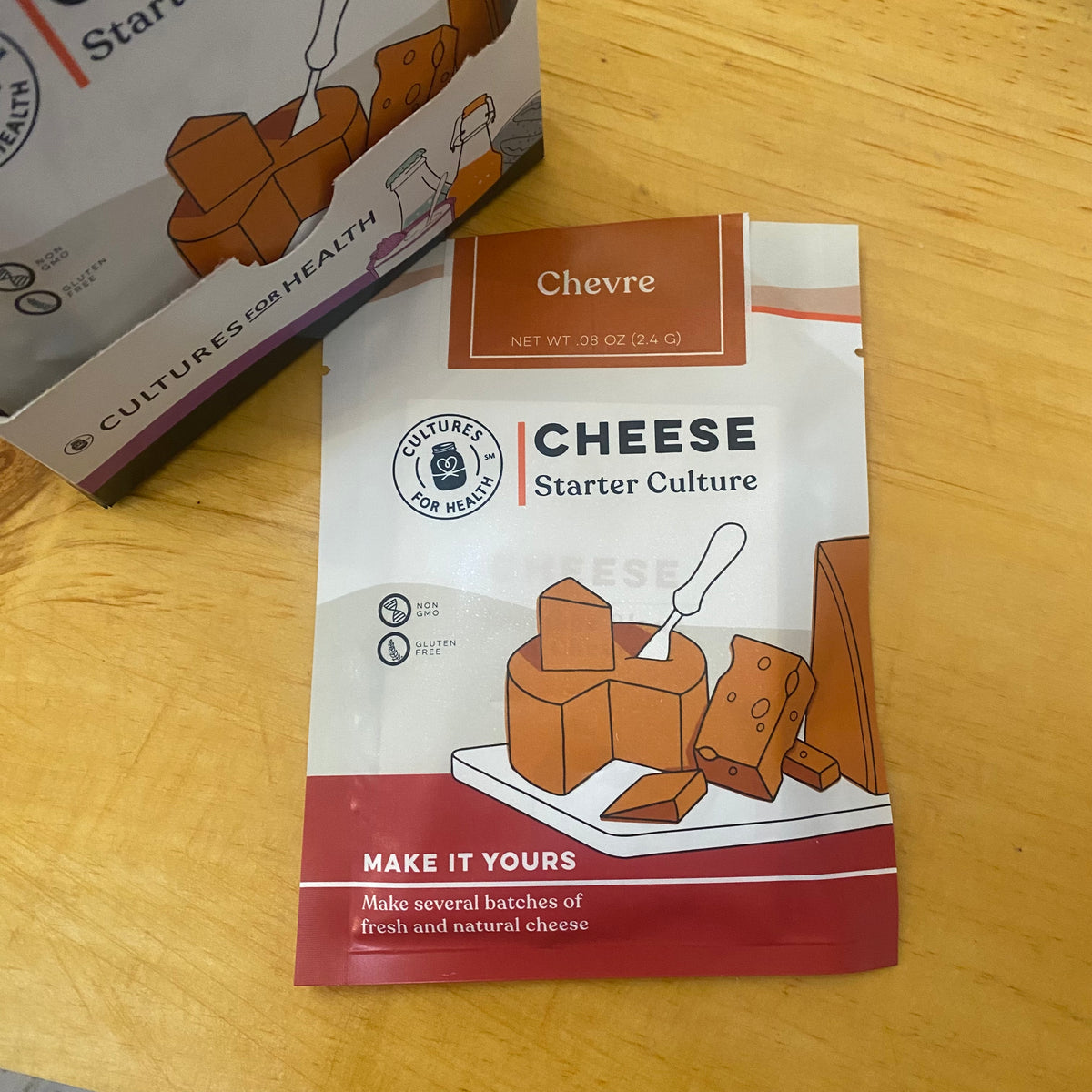 Chevre Cheese Starter Culture by Cultures for Health The Hippie